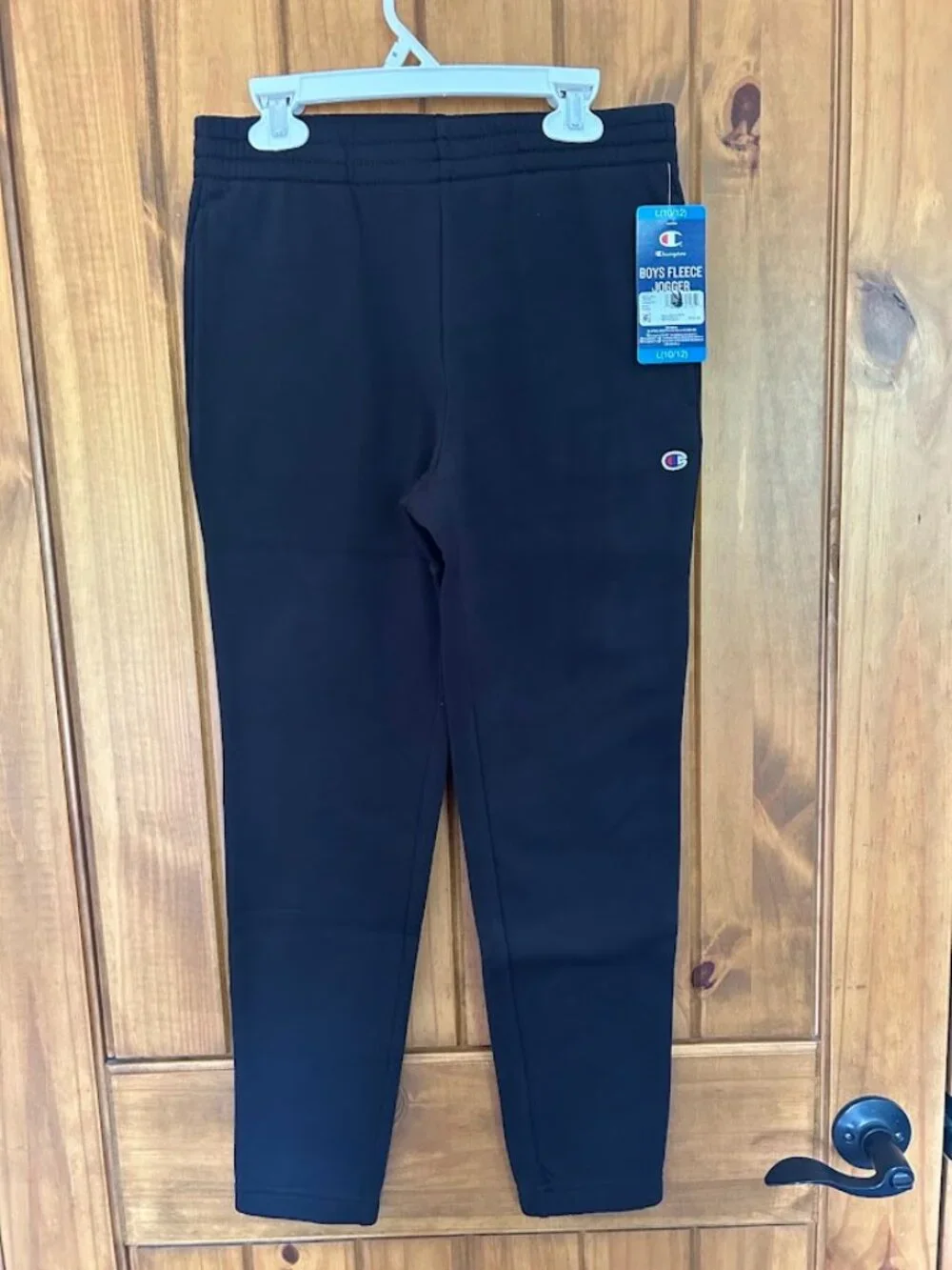 NWT! Champion Boys Fleece Logo jogger pants